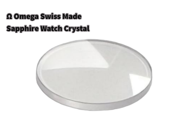 Sapphire Crystals to Fit Omega Double Domed (31.0× 1.0× 2.5)mm → (Dia× Edge Thick× Dome Thick)