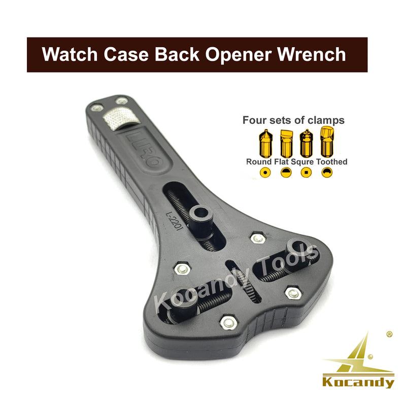 Load image into Gallery viewer, Jaxa Wrench Watch Back Case Opener Battery Change Tool For Watch Repair Watchmaker Tool
