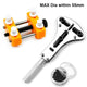 20pcs Watch Repair Tools Opener Steel 4 Type Paws Adjustable Watch Back Cover Opener Backcase open Tool With Movement Holder - Universal Jewelers & Watch Tools Inc.