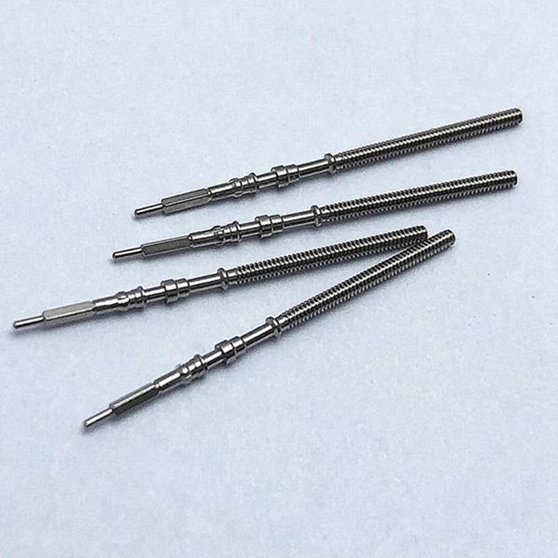 Load image into Gallery viewer, 10Pcs Movement Watch Steel Stem Crown Kit Watch Of Parts NH35 NH36 NH38 NH39 Movement Watch Stem Spare Parts
