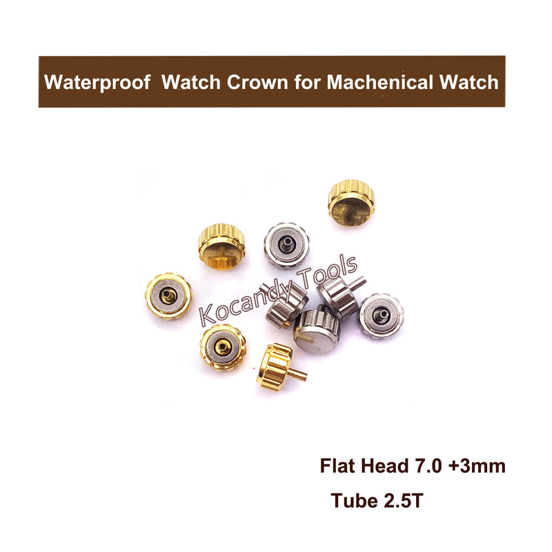 Load image into Gallery viewer, Watch Parts Stainless Steel Watch Crown Tubes Pipes Mixed Sizes for Waterproof Crown As Watchmakers Repair Tool
