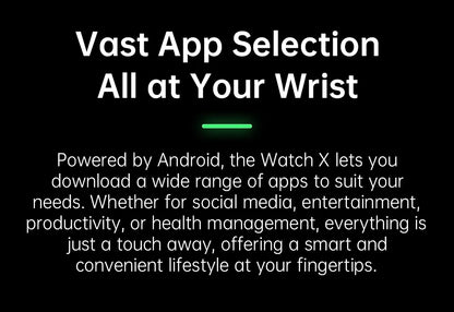 [World Premiere]Global Version Black Shark Smart Watch X 4G Android Watch 1.9″Display IP67 Washable 2MP Camera APP Free Download