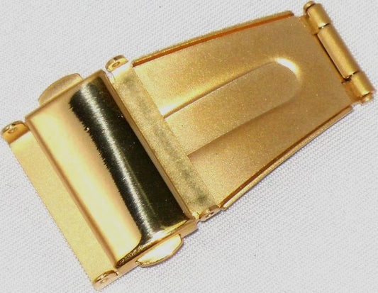 Watch Band Clasp/ Buckles With Push Button in Gold-Tone Color.