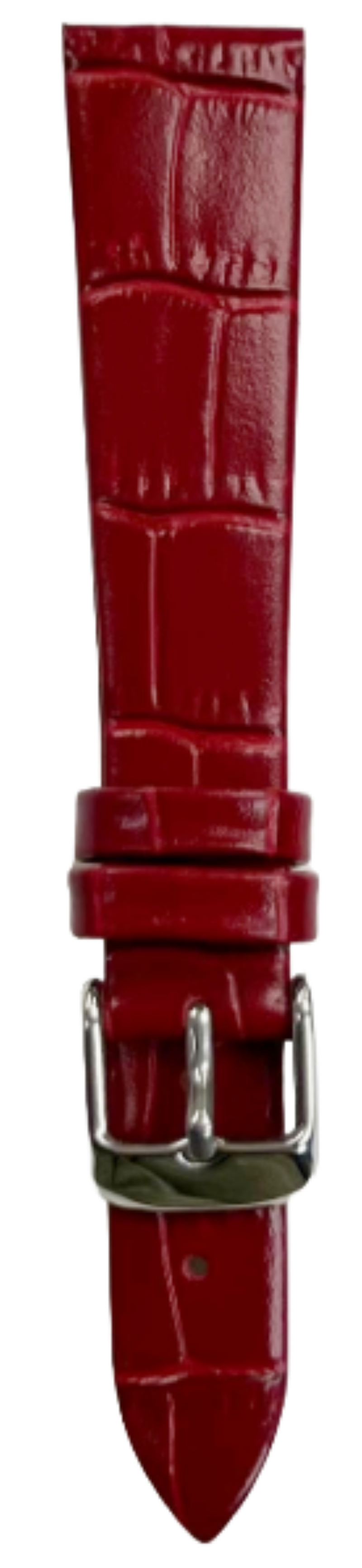 Load image into Gallery viewer, Multi-Color Leather Size (18✖16)mm Flat Unstitched Alligator Grain Watch Band
