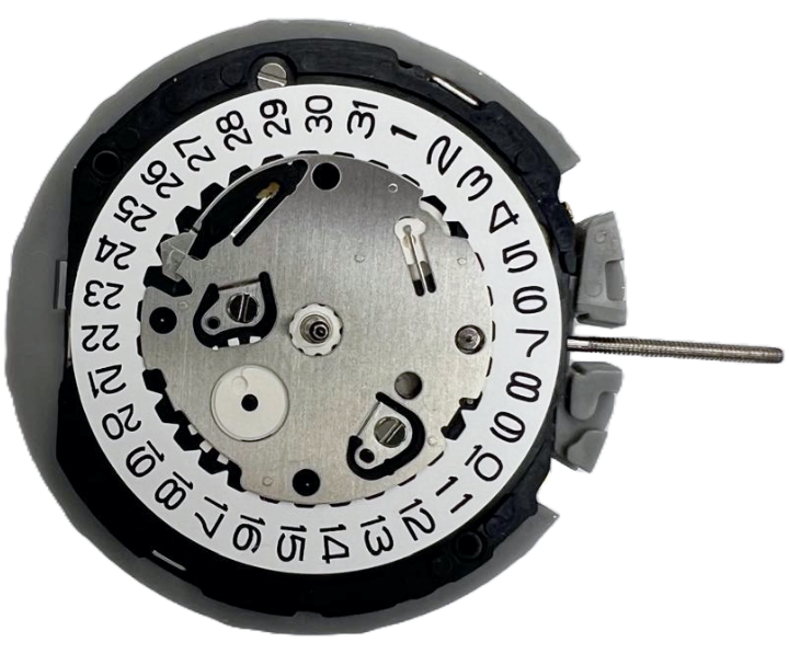 Load image into Gallery viewer, Hattori YM12 3 Hands With Date Seiko Quartz Watch Overall Height: 6.4mm
