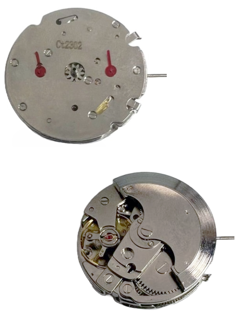 Load image into Gallery viewer, Chinese Automatic Multifunction Chrono Watch Movement CT2302, 3 Hands Overall Height 8.8mm
