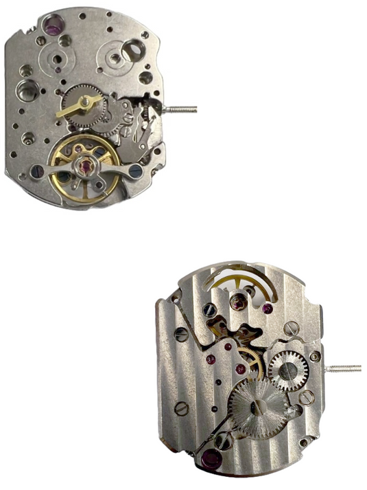 Chinese Hand Winding Watch Movement ST68 2Hands, Overall Height 5.6mm