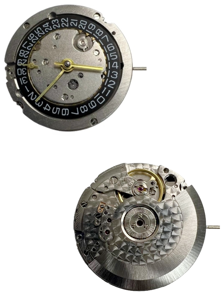 Load image into Gallery viewer, Chinese Automatic Mechanical Watch Movement ST2557 3Hands, Overall Height 9.5mm
