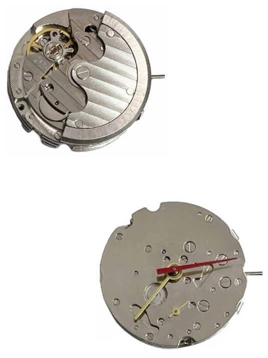 Chinese Automatic Mechanical Watch Movement ST1690 24GMT Chronograph 5Hands, 1 small hand at 6:00 Overall Height 8.7mm