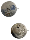 Chinese Automatic Watch Movement F3211, Flywheel at 6:00 Sun & Moon Overall Height 7.5mm
