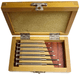 Anchor SCREW DRIVER Fix Blade Set of 6PCS In Wooden Box - Universal Jewelers & Watch Tools Inc.