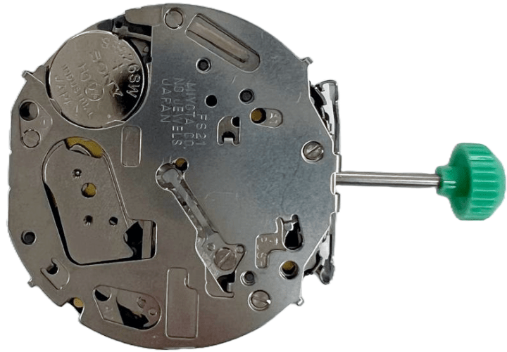 Miyota/Citizen Watch Movement FS21 Chronograph Quartz Overall Height 7.1mm - Universal Jewelers & Watch Tools Inc.