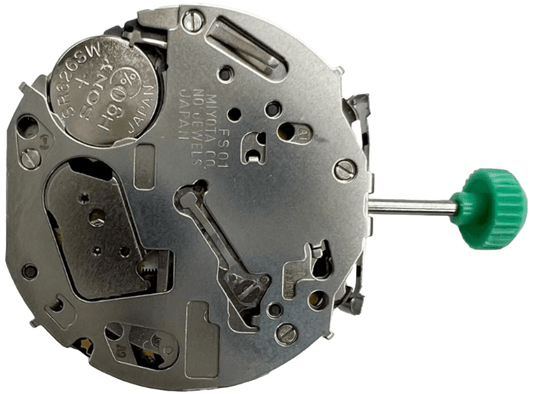 Miyota/Citizen Watch Movement FS01 Quartz Movement Overall Height 6.1mm - Universal Jewelers & Watch Tools Inc.