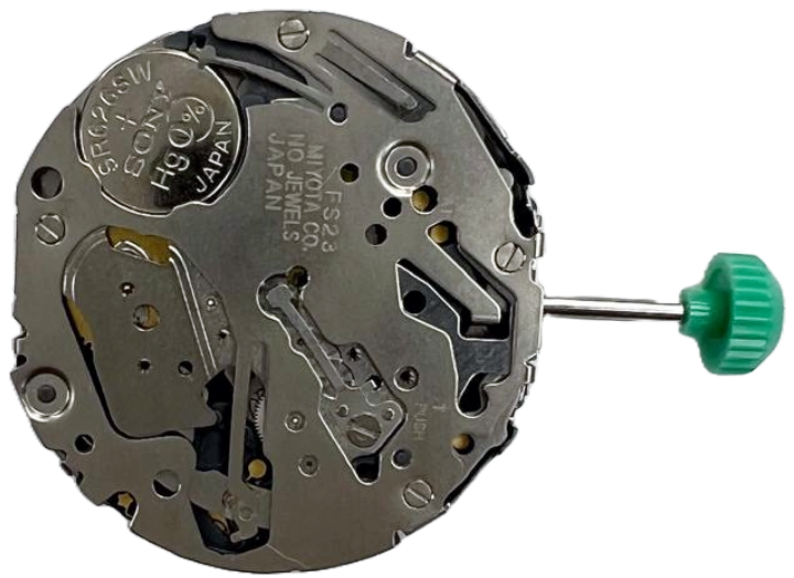 Load image into Gallery viewer, Miyota/Citizen FS23 Quartz Watch Movement Overall Height 7.4mm
