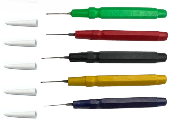 Load image into Gallery viewer, New Set of 5PCS Precision Oil Pins for Watch &amp; Clock Repair
