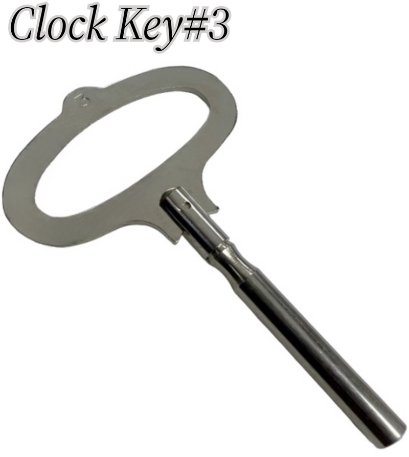 Load image into Gallery viewer, French Style Clock Key# 3, Jeweler Tools
