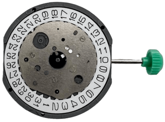 Miyota/Citizen FS23 Quartz Watch Movement Overall Height 7.4mm - Universal Jewelers & Watch Tools Inc.