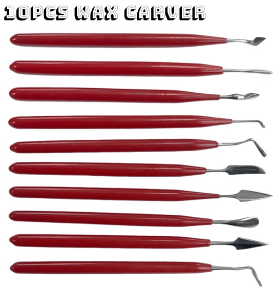 10pc Jewelry Wax Carvers, Wax Carving Tools Set of Carvers Metal Clay Sculpting - Universal Jewelers & Watch Tools Inc.