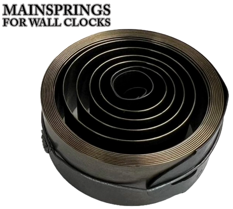 Load image into Gallery viewer, Mainsprings for Wall Clocks Loop End for 8 Days, Repair Part Tool
