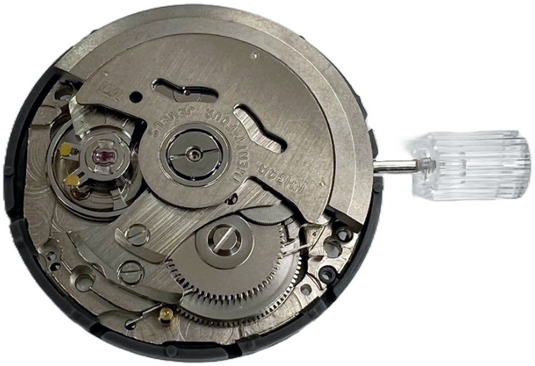 Hattori Automatic Watch Movement NH34 Date At 3:00 Overall Height: 7.7mm