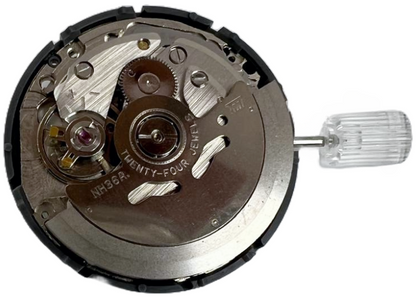 Hattori Automatic Watch Movement NH36 Day And Date At 3:00 Overall Height: 7.7mm