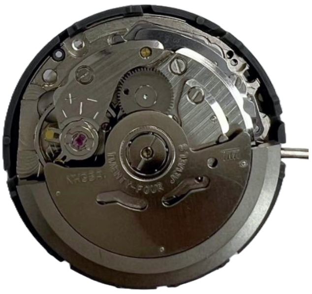 Hattori Automatic Watch Movement NH35 Date At 3:00 Overall Height: 7.6mm