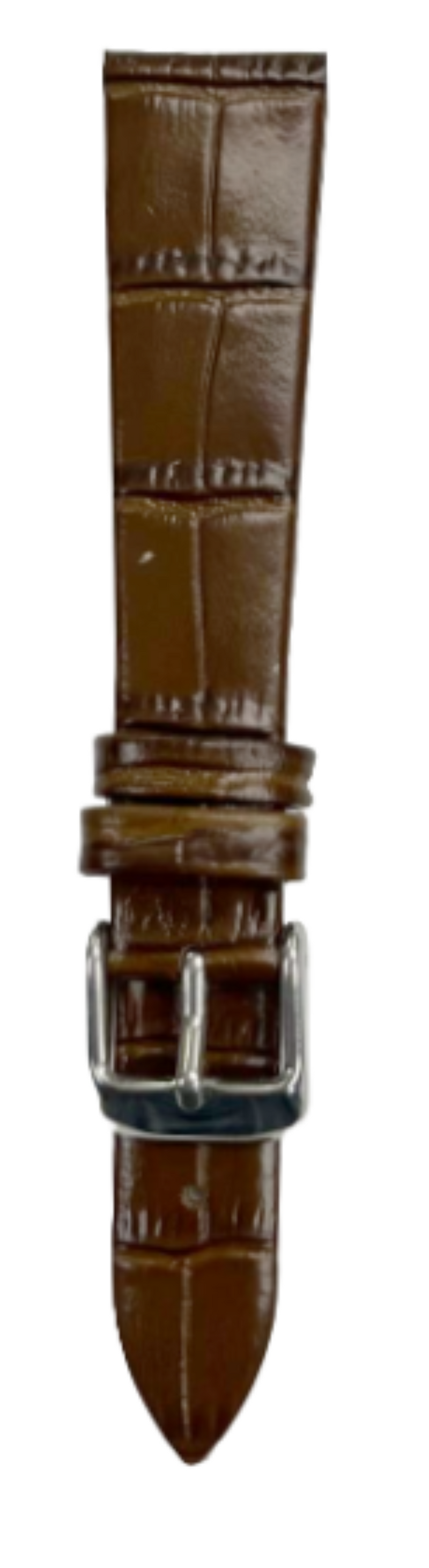 Load image into Gallery viewer, Multi-Color Leather Size (18✖16)mm Flat Unstitched Alligator Grain Watch Band

