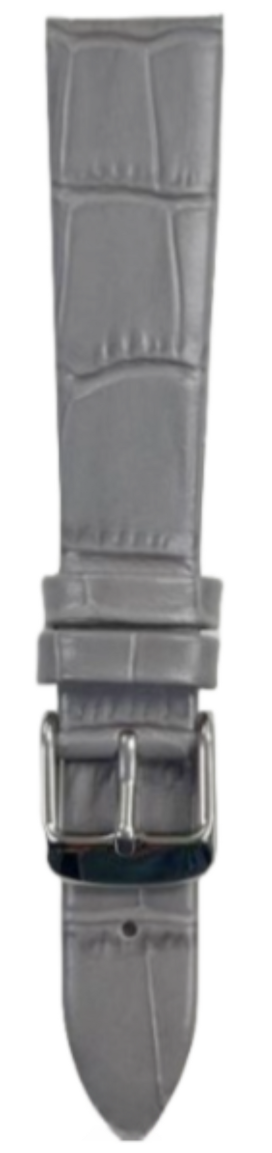 Multi-Color Leather Size (18✖16)mm Flat Unstitched Alligator Grain Watch Band