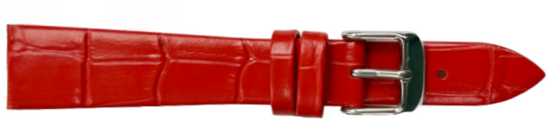 Load image into Gallery viewer, Multi-Color Leather Size (18✖16)mm Flat Unstitched Alligator Grain Watch Band

