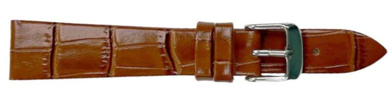Load image into Gallery viewer, Multi-Color Leather Size (18✖16)mm Flat Unstitched Alligator Grain Watch Band
