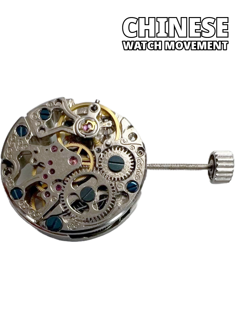 Load image into Gallery viewer, Chinese ST6 Hand Winding Watch Movement 3Hands, Overall Height 5.7mm
