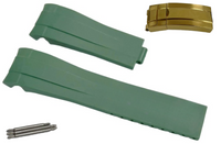 Multi-Color ROLEX Rubber Watch Band 21mm Fits DateJust SUBMARINER GMT DAYTONA EXPLORER