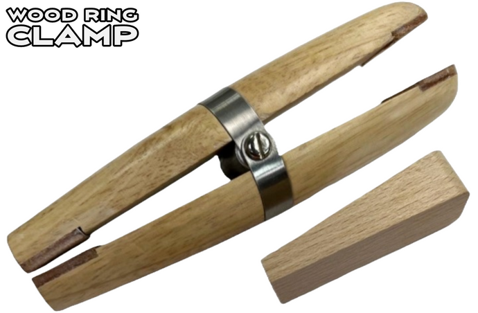 Wood Ring Clamp Jewelry Tool, Hand Tool Stone Setting