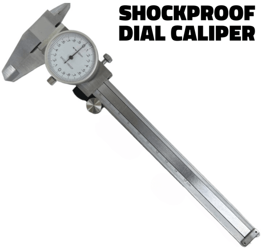 SHOCKPROOF DIAL 150/.02MM METRIC CALIPER STAINLESS Meter Tool - Universal Jewelers & Watch Tools Inc.
