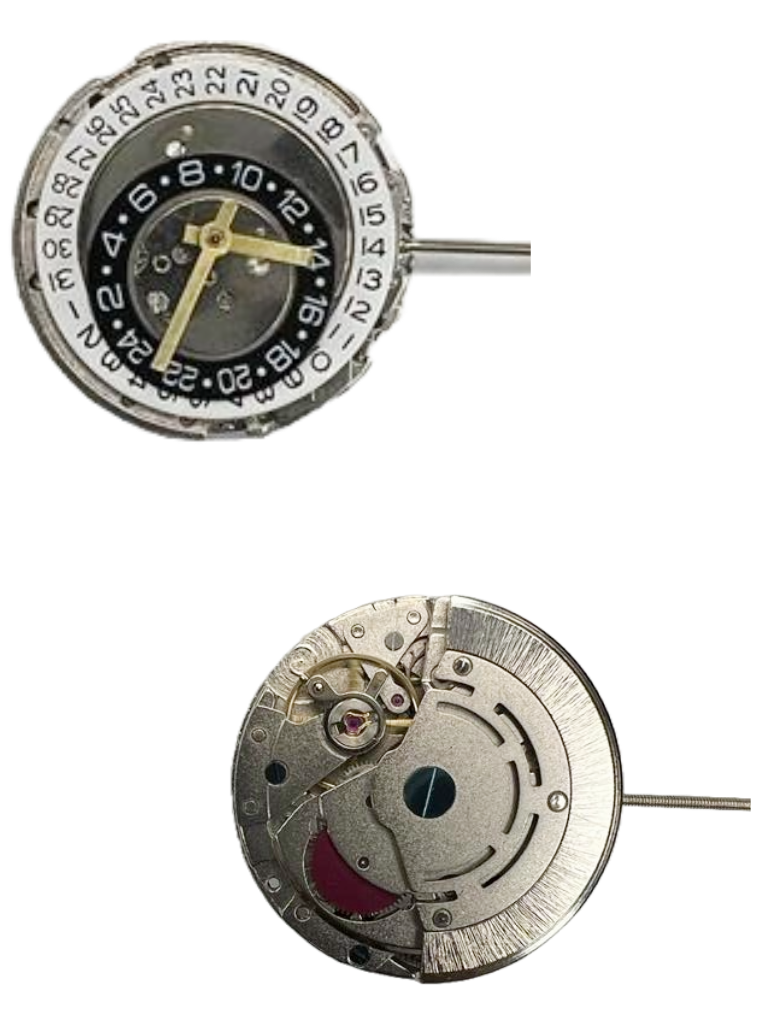 Load image into Gallery viewer, Automatic Chinese Watch Movement 8209-BLACK 3Hands Date at 3.00 Overall Height 8.0mm
