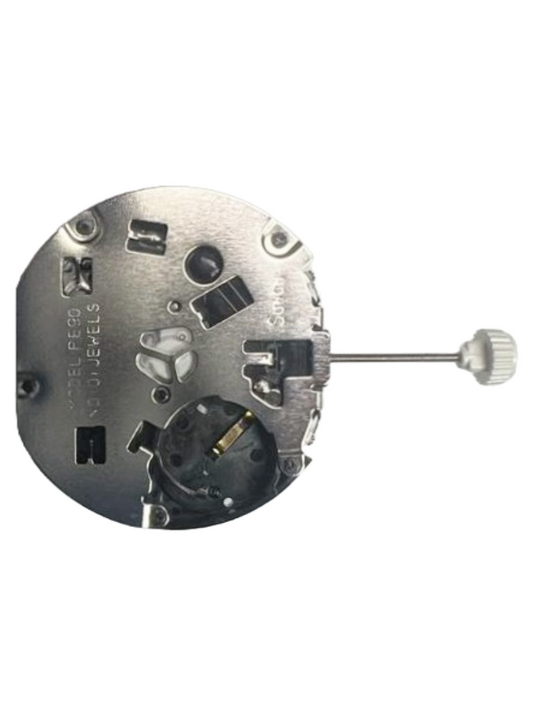 Sunon Chinese Multi Function Watch Movement PE90-02 3H and 3EYES Date At 4.30 Overall Height: 6.8mm