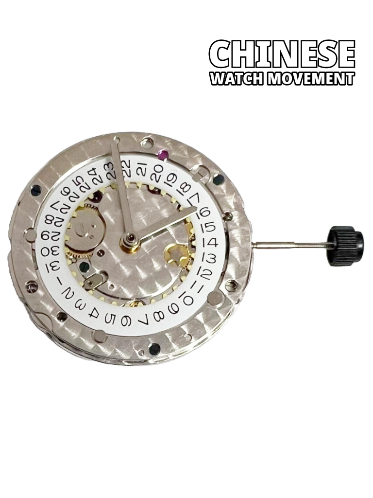 Automatic Watch Movement VS-3135, 3 Hands Overall Height 8.0mm