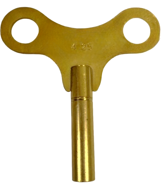 Load image into Gallery viewer, Brass Single End Clock Key #8, Jeweler Tools
