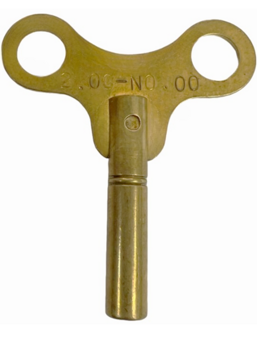 Brass Single End Golden Clock Key #00, Jeweler Tools