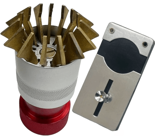 CRYSTAL Lift Watch GLASS Remover Inserter Compression Adjustable Base, 15 PRONGS - Universal Jewelers & Watch Tools Inc.