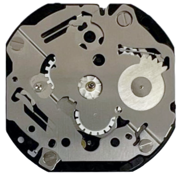 Load image into Gallery viewer, Hattori VX36 3H, 2 Eyes Seiko Quartz Watch Movement Overall Height 5.0mm
