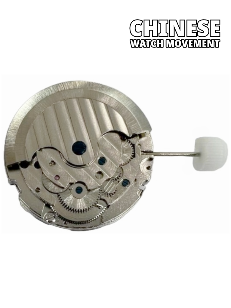 Multi-Function Automatic Watch Movement LB22, 3Hands, 3Eyes Overall Height 8.7mm