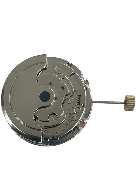 Multi-Function Automatic Mechanical Watch Movement 2L27, 3Hands, Big Date at 12:00 Overall Height 9.1mm