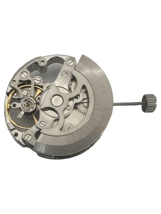 Automatic SKELETON Watch Movement 2650SSZ, 3 HANDS Overall Height 7.7mm - Universal Jewelers & Watch Tools Inc.