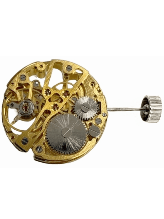 Hand Winding SKELETON Watch Movement 2650 - G, 3 HANDS Overall Height 6.0mm - Universal Jewelers & Watch Tools Inc.