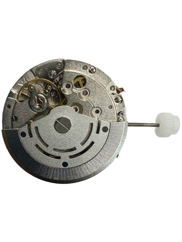 Load image into Gallery viewer, Chinese Automatic Watch Movement DG3836-4.5D 3Hands, 3Eyes, Date at 4:30, Dual time Overall Height 8.0mm
