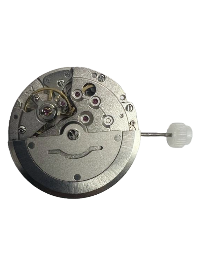 Automatic Watch Movement DG2813 3Hands, Date at 3:00 Overall Height 7.6mm