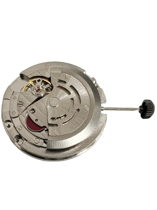 Chinese Automatic Watch Movement T16, 3 Hands DAY/DATE Overall Height 7.8mm - Universal Jewelers & Watch Tools Inc.