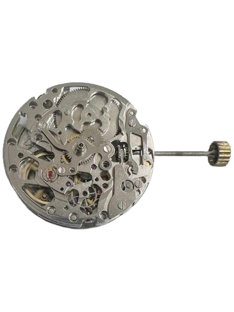 Load image into Gallery viewer, Chinese Automatic Watch Movement 8N24, 3 Hands Overall Height 7.8mm
