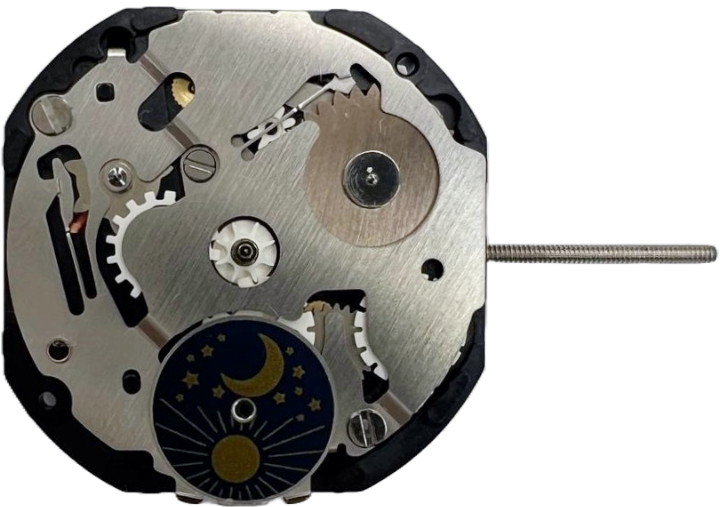 Load image into Gallery viewer, Hattori VX3M 3H Seiko Quartz Watch Movement Overall Height 5.0mm
